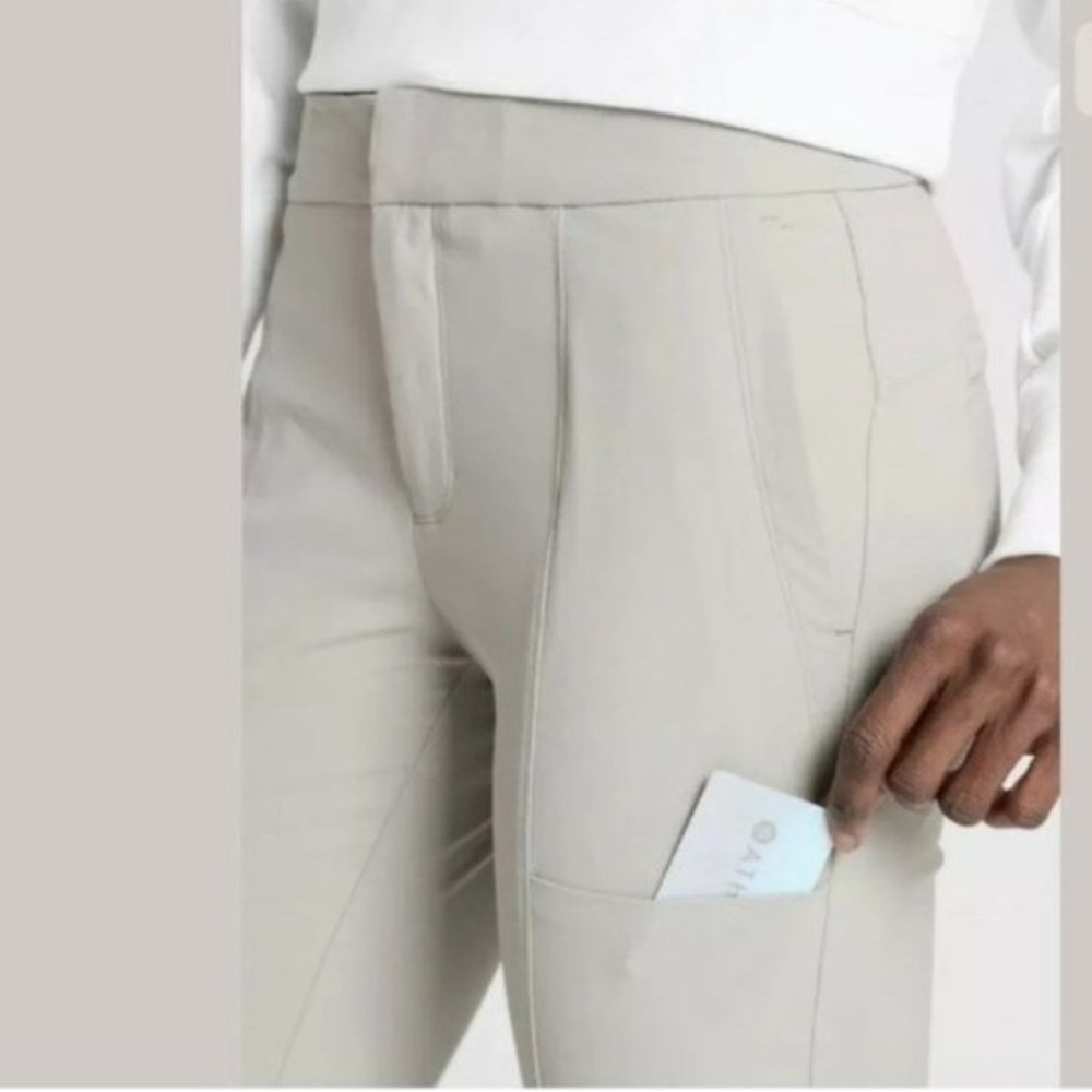 Athleta Wander Stash Mid-Rise Skinny Pant Cliff Hanger Size 6 Stretch Nylon - Picture 3 of 16